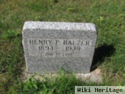 Heinrich P. "henry" Balzer