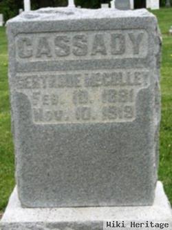 Gertrude Mccolley Cassady