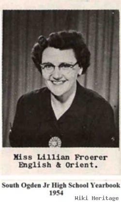 Lillian May Froerer