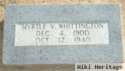 Myrtle V. Bland Whittington