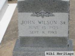 John Wilson, Sr