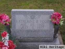 Katherine Barton Foor