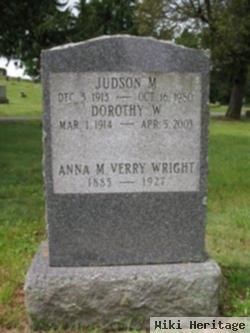 Anna M Macdonald Verry Wright