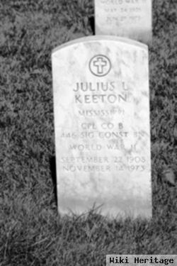 Julius L Keeton