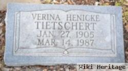 Verina J. Henicke Tietschert