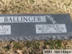 Esther C Coole Ballinger