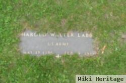 Harold Walter Labbe