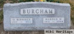 Harold W Burcham