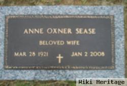 Annie Elizabeth Oxner Sease