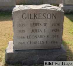 Charles F Gilkeson