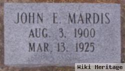 John E Mardis