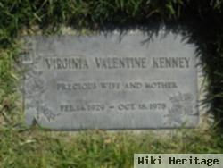 Virginia Valentine Jones Kenney