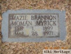 Mazie Mae Brannon Moman