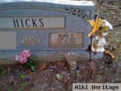 Marie K Hicks