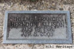 Thelma Frances Herndon Allison