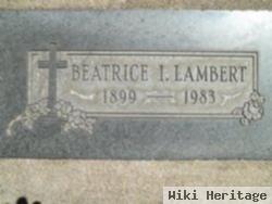 Beatrice I. Lambert