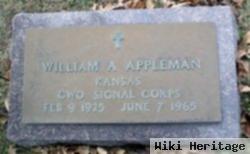 William A. Appleman