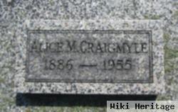 Alice May Wester Craigmyle