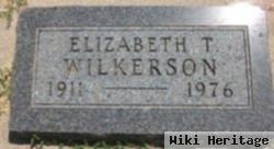 Elizabeth T Wilkerson