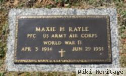 Maxie Homer Rayle