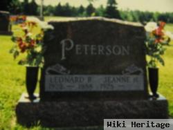 Leonard R Peterson