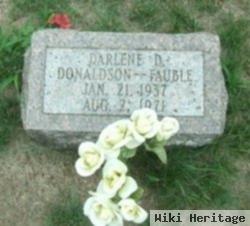 Darlene D Donaldson Fauble