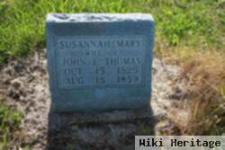 Susannah Mary Buckworth Thomas