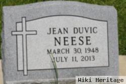 Jean Duvic Neese