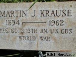 Pfc Martin J Krause