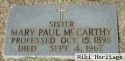 Mary Paul Mccarthy