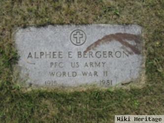 Alphee E. Bergeron