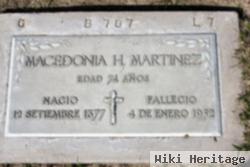 Macedonia H Martinez