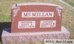 Mary A Buttrick Mcmillan