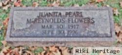 Juanita Pearl Mcreynolds Flowers