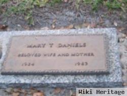 Mary T Daniels