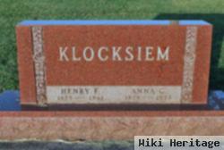 Henry Frederick Klocksiem