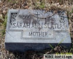 Sarah Ann Slater