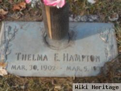 Thelma E. French Hampton