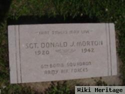 Sgt Donald J Morton