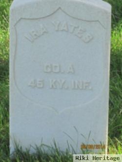 Pvt Ira Yates