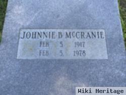 Johnnie B Mccranie