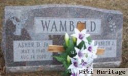 Asher D "jack" Wambold, Jr