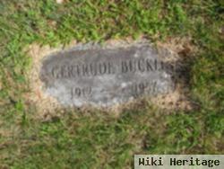 Gertrude May Woodward Bucklin