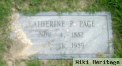 Katherine P Page