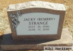 Jacky Bembry Strange