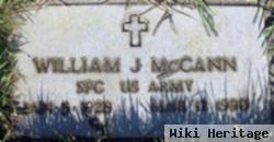 William J Mccann