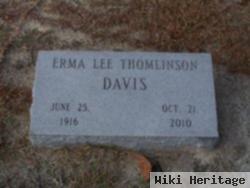 Erma Lee Thomlinson Davis