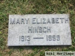 Mary Elizabeth Hinsch