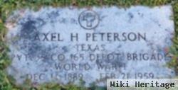 Axel H Peterson