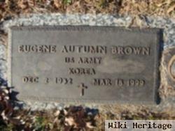 Eugene Autumn Brown